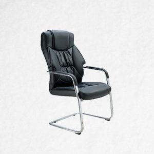 executive seat, guest chair, waiting seat, leather waiting seat, office visitor seat, visitor's seat