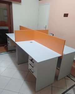 4-way workstation, custom workstation,furniture in kenya, cheap furniture