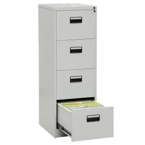 4 drawer steel filing cabinet, office cabinet, office furniture